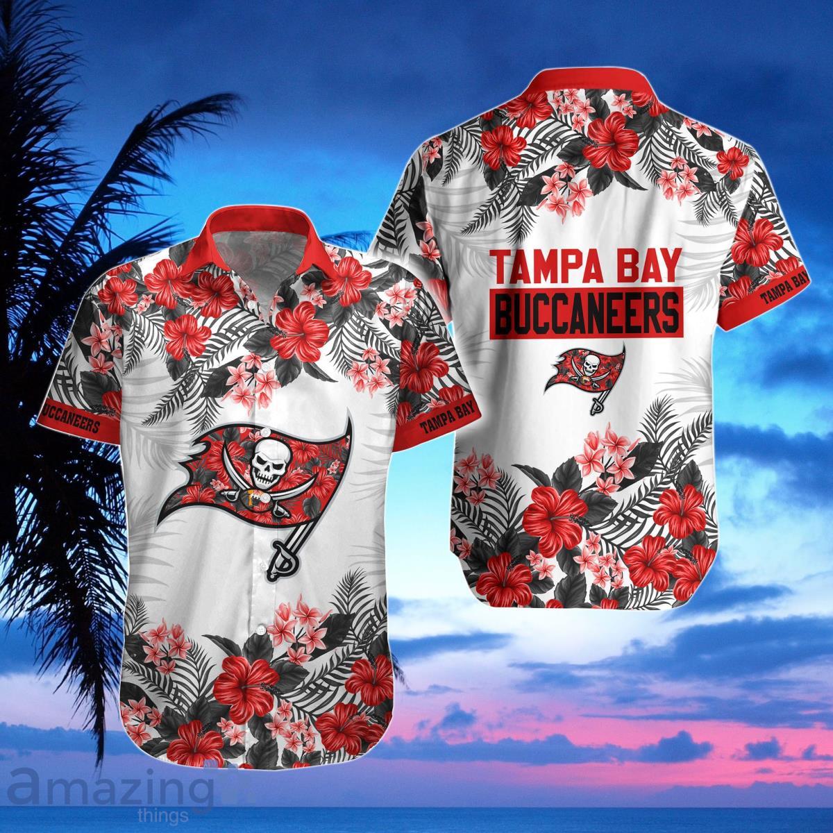 Tampa Bay Buccaneers Hawaiian Shirt, Shorts, Combo Hawaiian Shirt And Shorts Best Gift For Men And Women Fans Product Photo 1