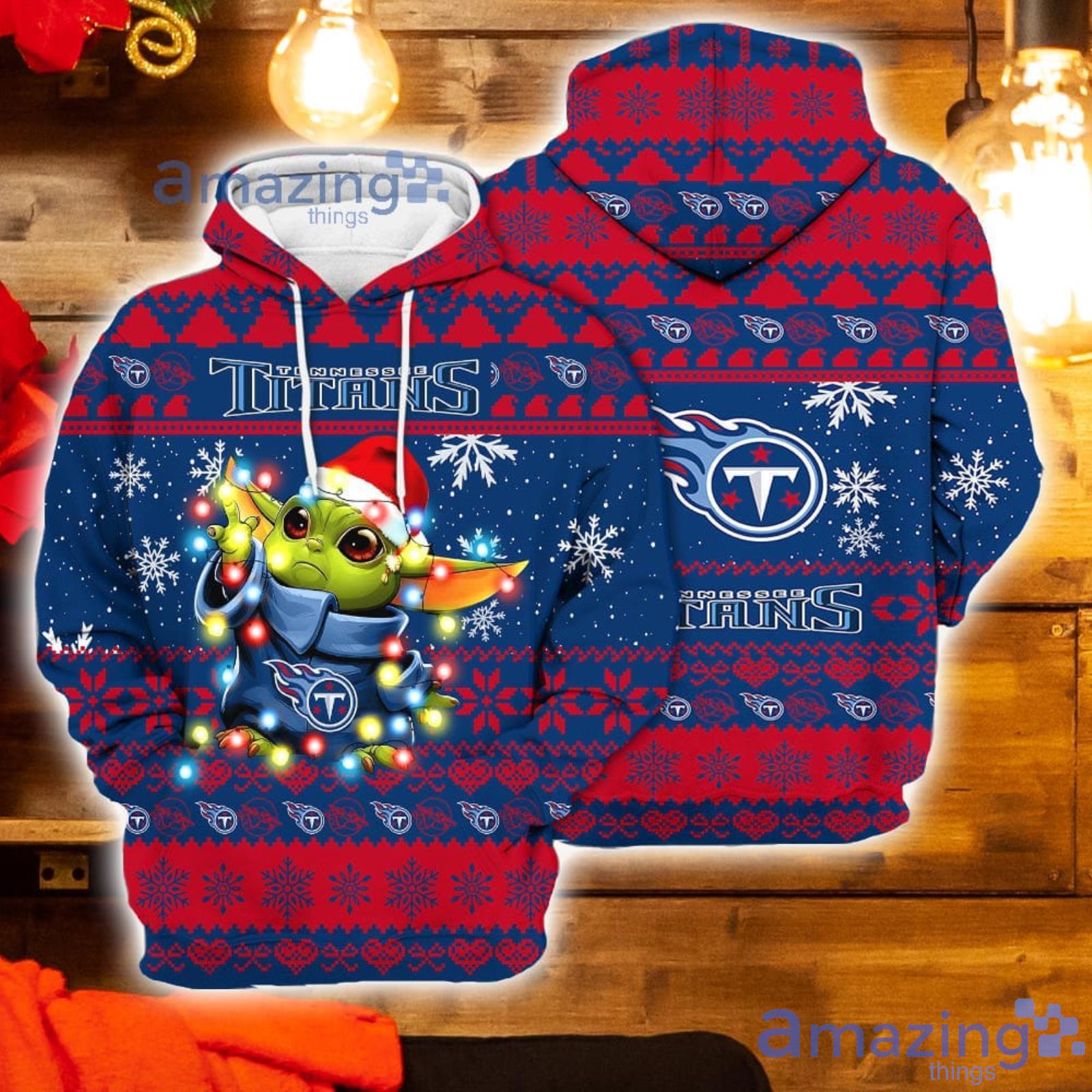 Tennessee Titans Baby Baby Yoda 3D Hoodie All Over Printed - T-shirts Low  Price