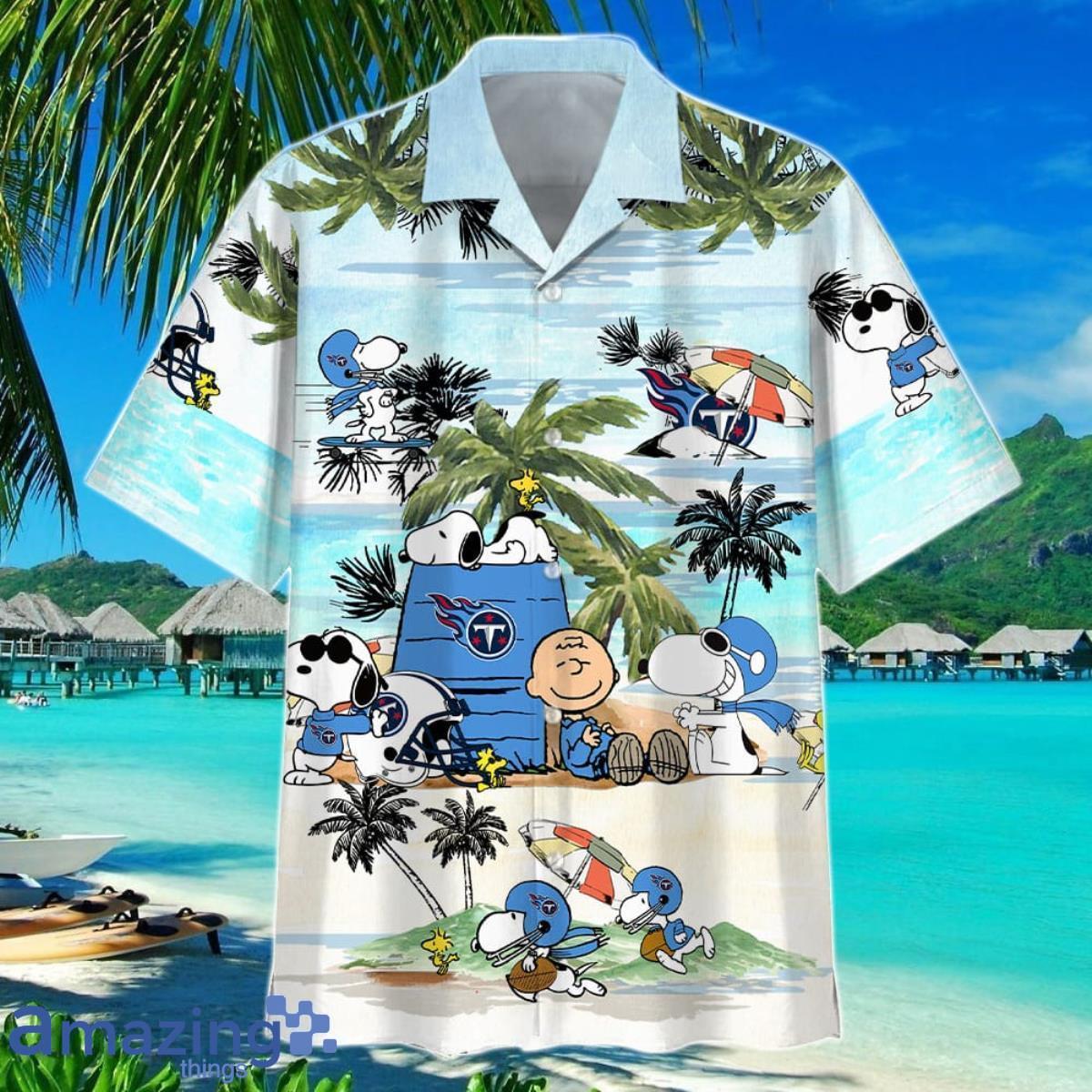 Tennessee Titans Hawaiian Shirt And Shorts Summer Vacation Gift