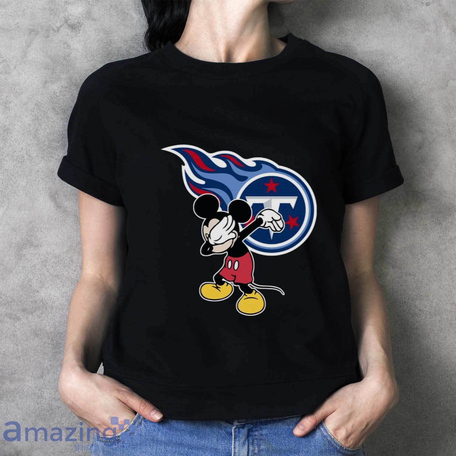 Tennessee Titans NFL Football Dabbing Mickey Disney Sports T Shirt For Men  And Women