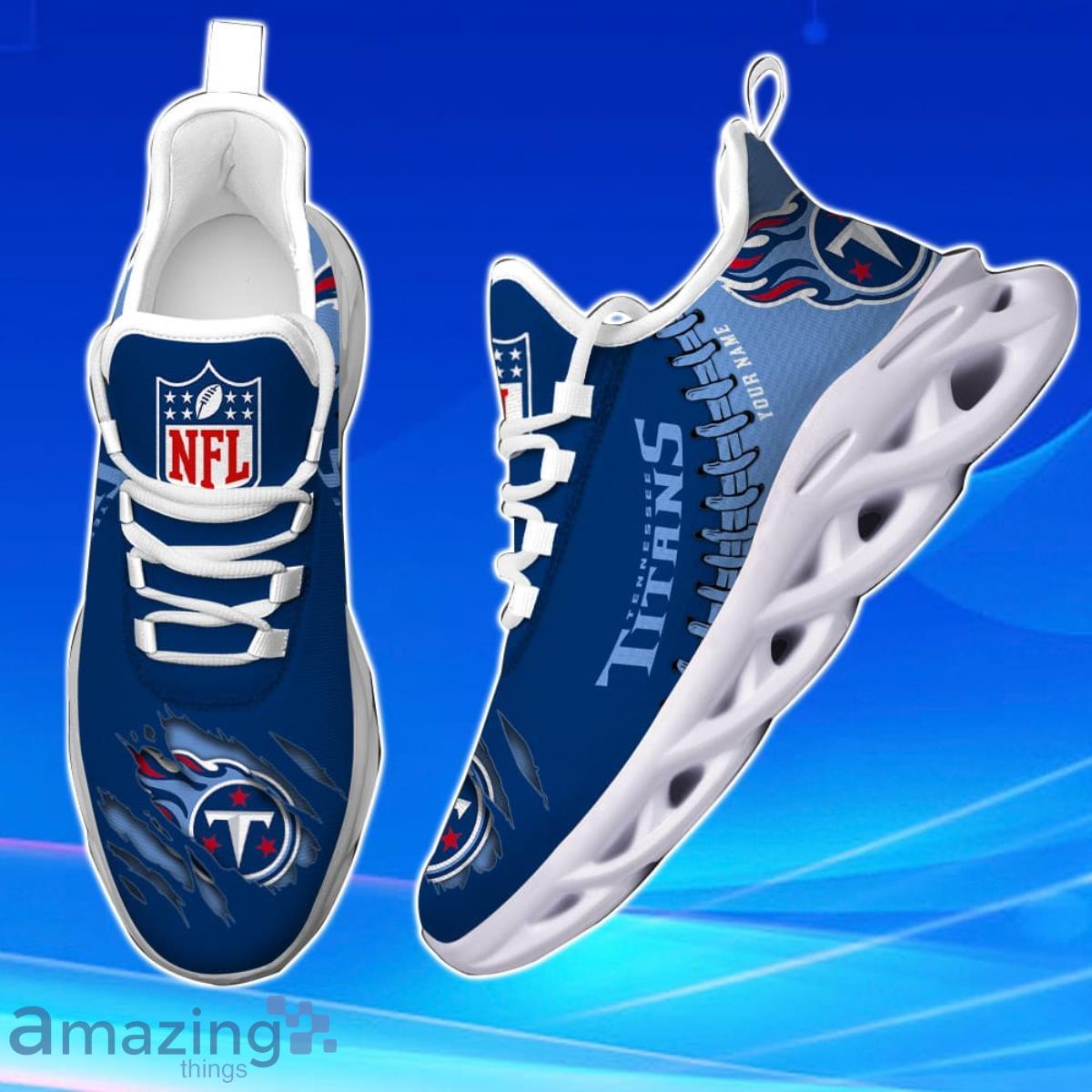 Tennessee Titans Personalized NFL Max Soul Shoes Best Gift For Men And Women Fans image Tennessee Titans Personalized NFL Max Soul Shoes Best Gift For Men And Women Fans Product Photo 2
