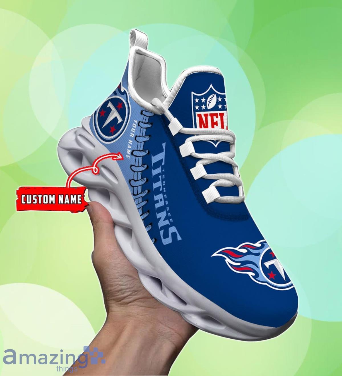 Tennessee Titans Personalized NFL Max Soul Shoes Special Gift For Men And Women Fans Product Photo 1