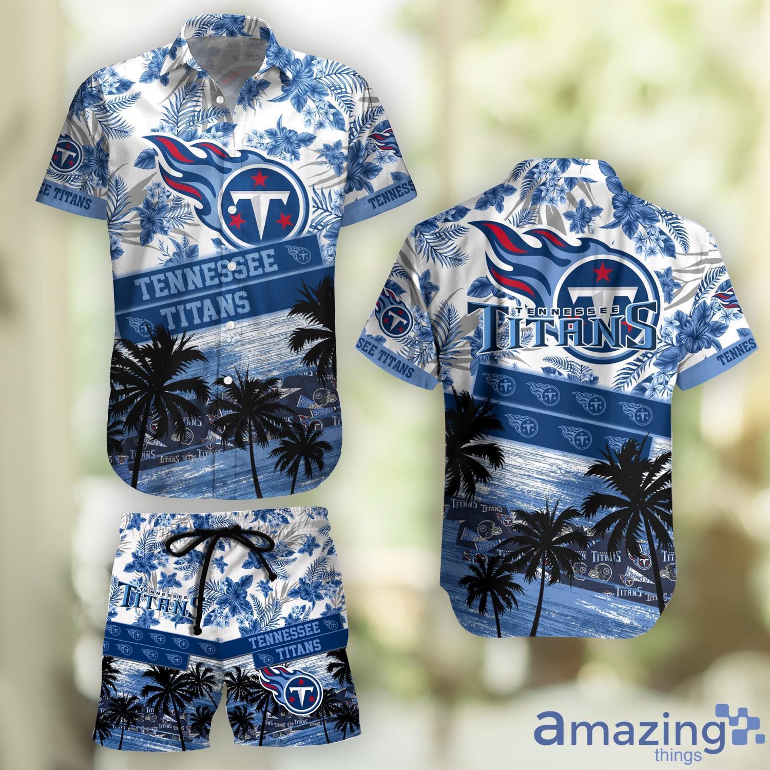 Tennessee Titans NFL Football Hawaiian Shirt Short Summer With