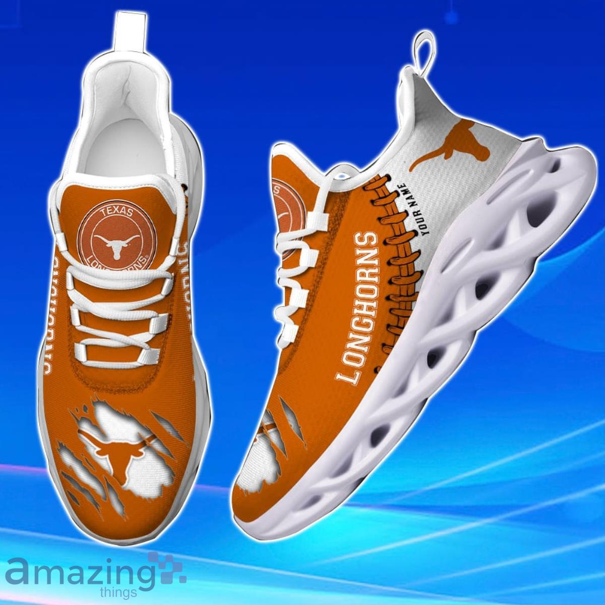 Texas Longhorns Personalized Max Soul Shoes Unique Gift For Men And Women Fans Product Photo 2