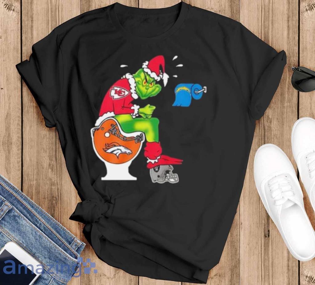 Funny Dallas Cowboys Grinch Santa Toilet shirt, hoodie, sweater