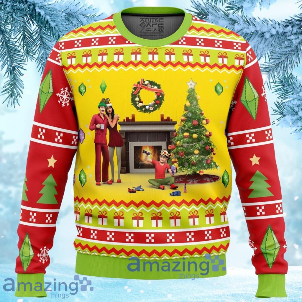 The Sims 4 Ugly Christmas Sweater 3D Gift For Men And Women Product Photo 1