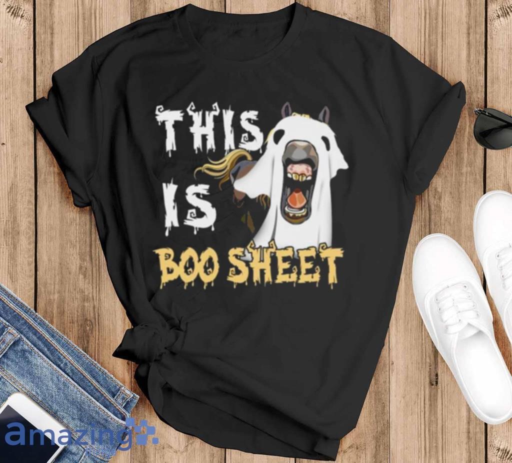 This Is Boo Sheet Horse Halloween 2022 T Shirt Product Photo 1