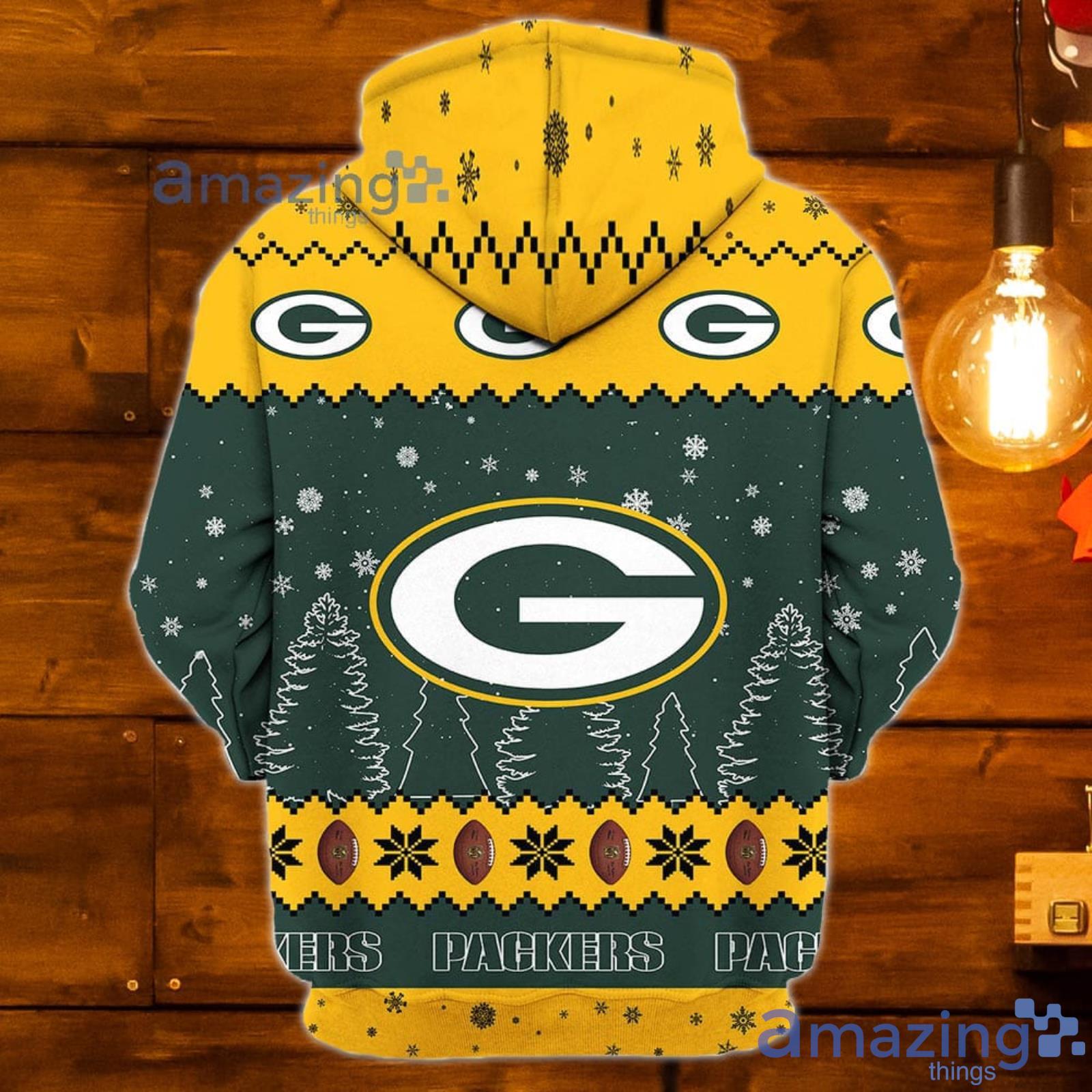 Green Bay Packers Baby Yoda 3D Hoodie V38 - Tana Elegant