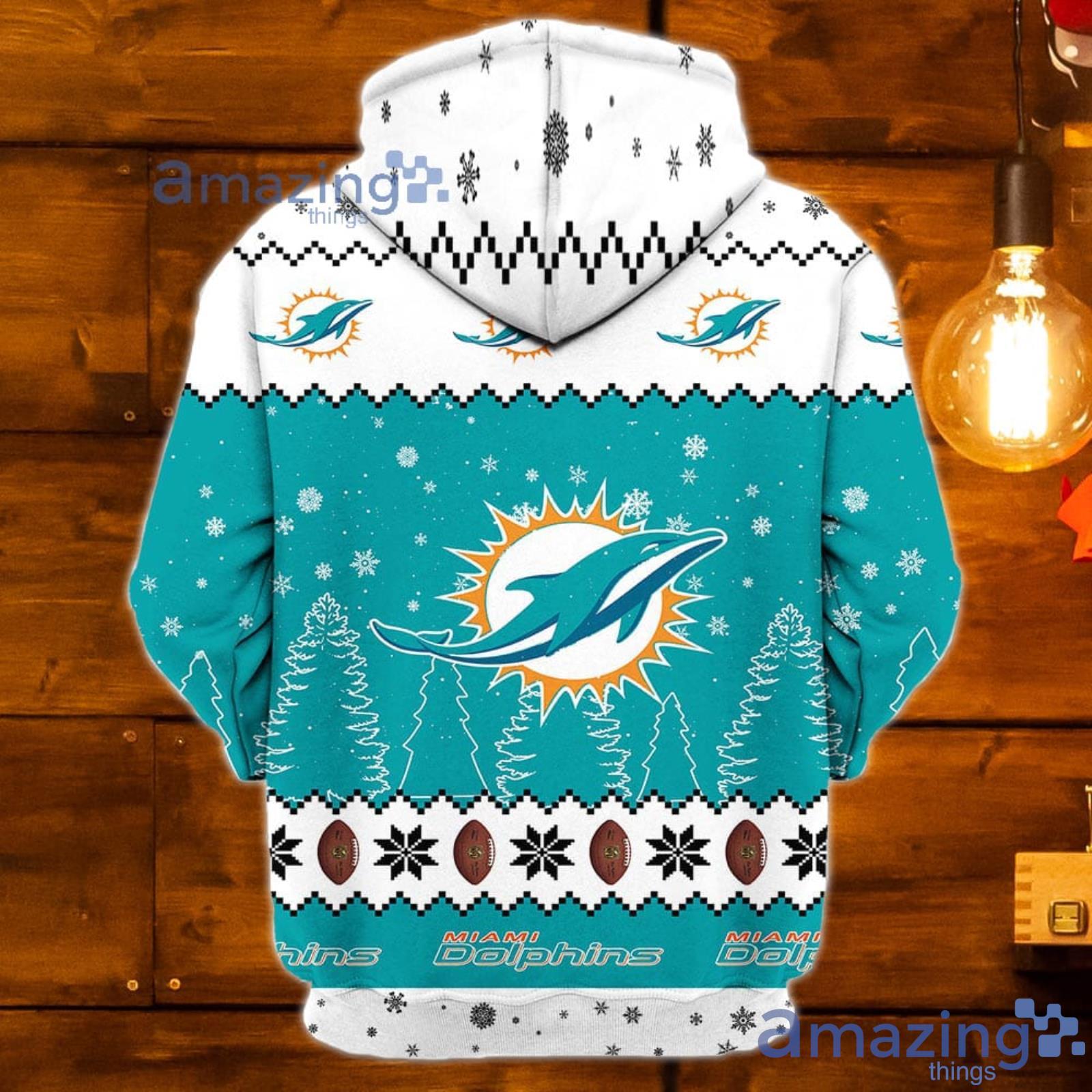 Miami Dolphins Hoodie cool graphic gift for men