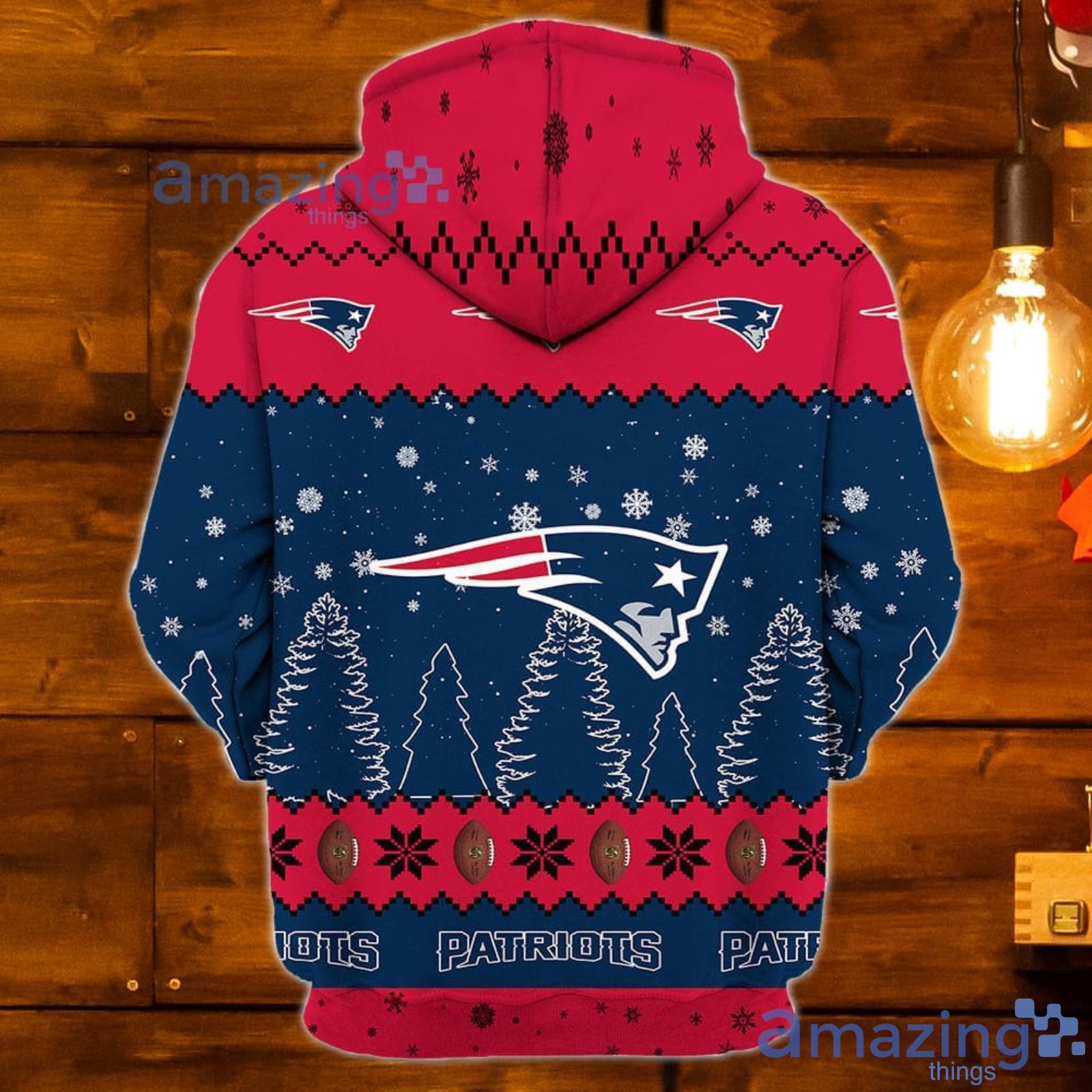 New England Patriots Hoodie 3D cute Sweatshirt Pullover gift for fans -Jack  sport shop