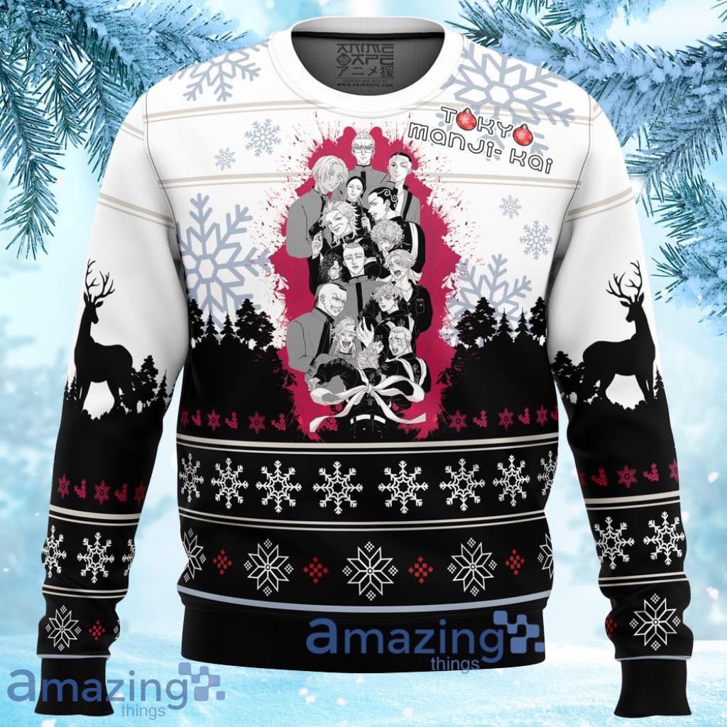 Toman Tokyo Revengers Ugly Christmas Sweater 3D Gift For Men And Women Product Photo 1