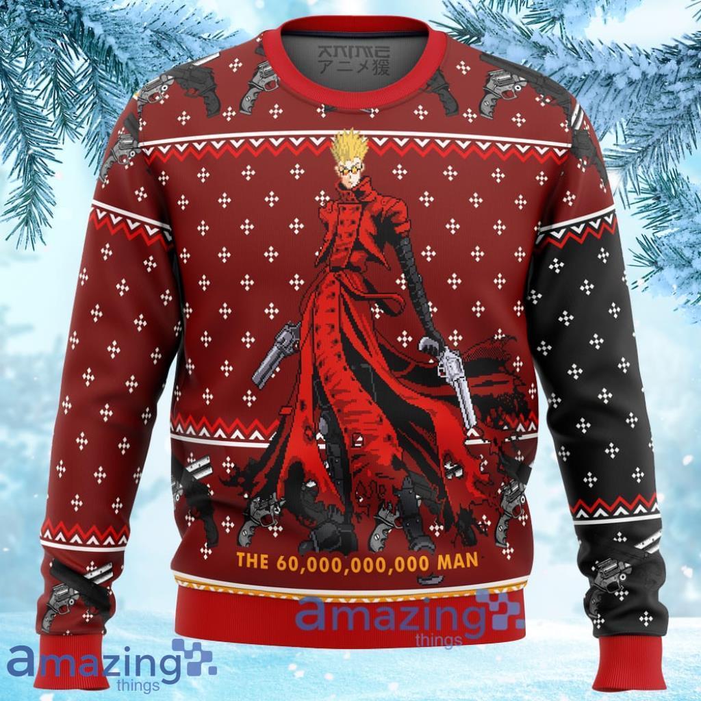 Trigun Vash The Stampede Ugly Christmas Sweater 3D Gift For Men And Women Product Photo 1