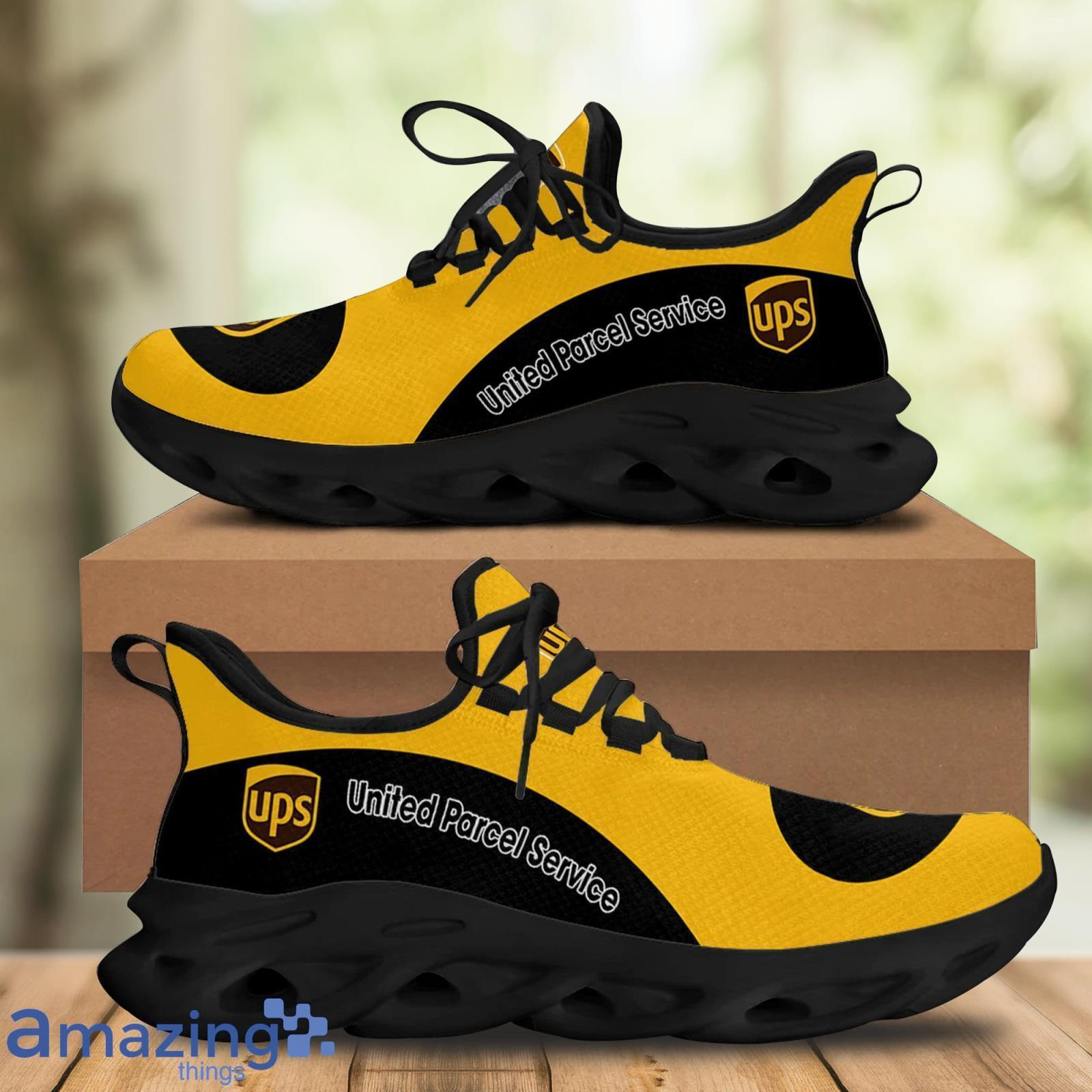 United Parcel Service Max Soul Shoes Ultra Running Sneakers For Men And Women Yellow Black Product Photo 1