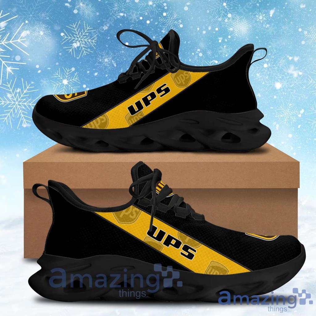 Ups Sneaker Black And Yellow Max Soul Shoes Gift For Men And Women Product Photo 1