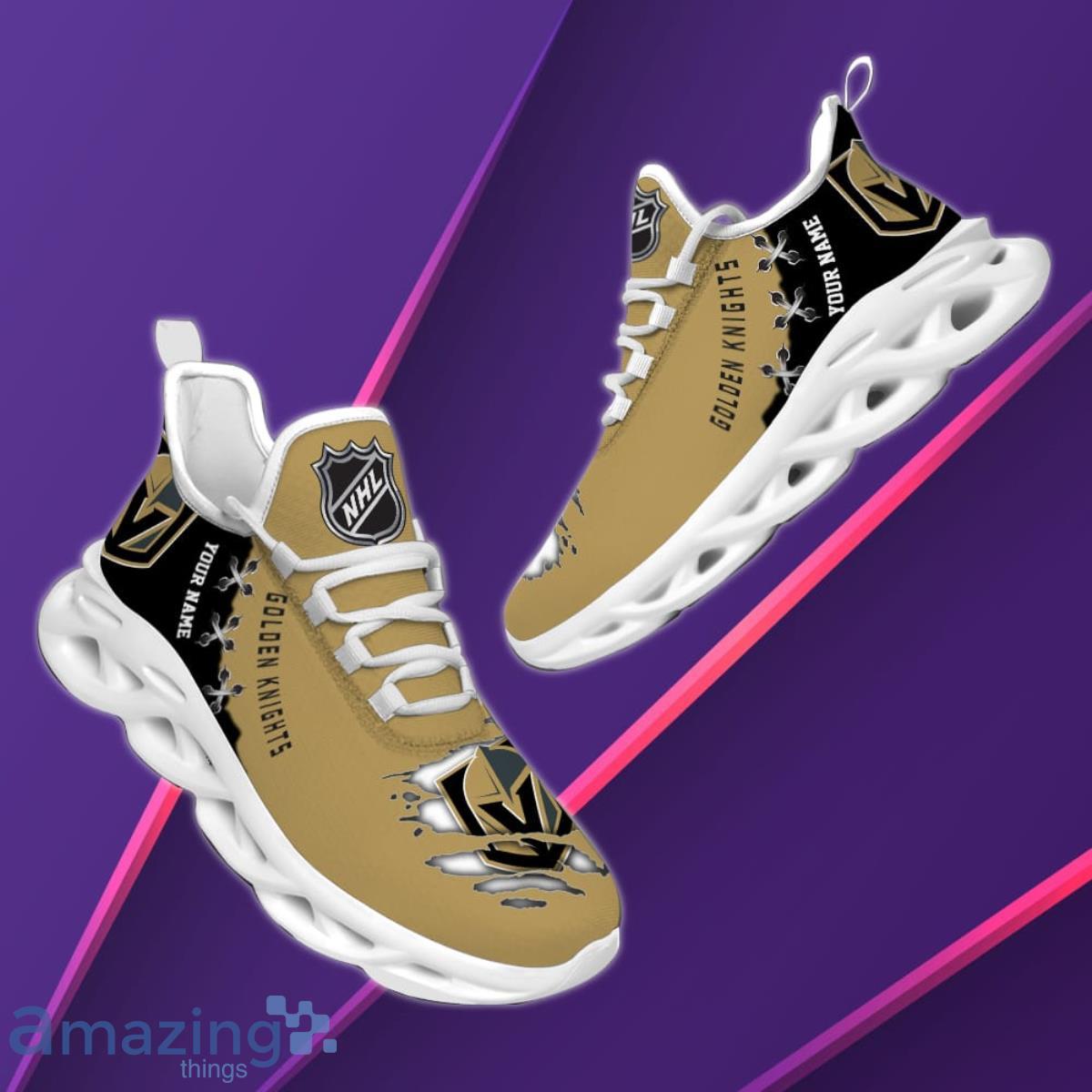 Vegas Golden Knights Personalized NHL Luxury Max Soul Shoes Gift Fans