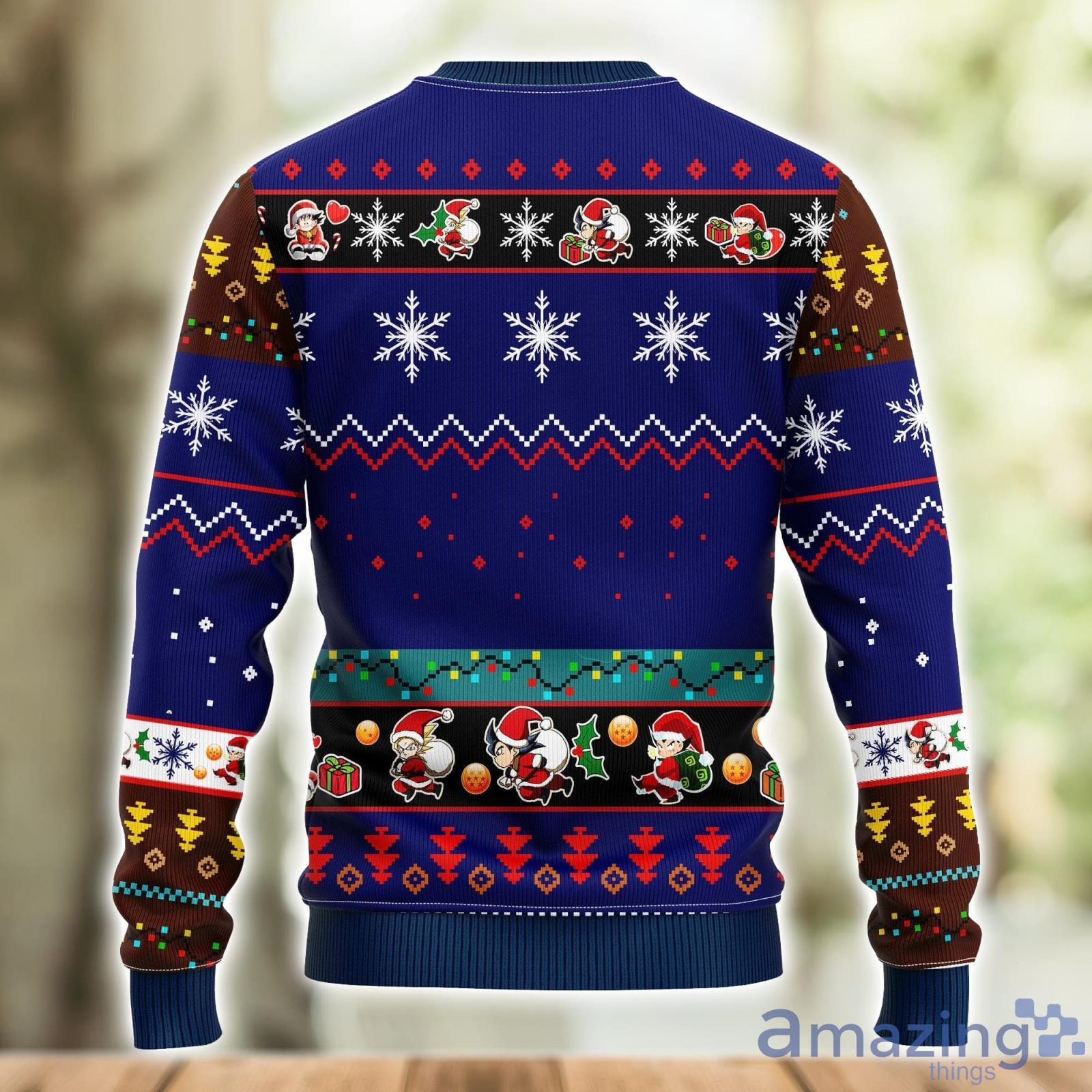 Vegeta ugly hot sale christmas sweater