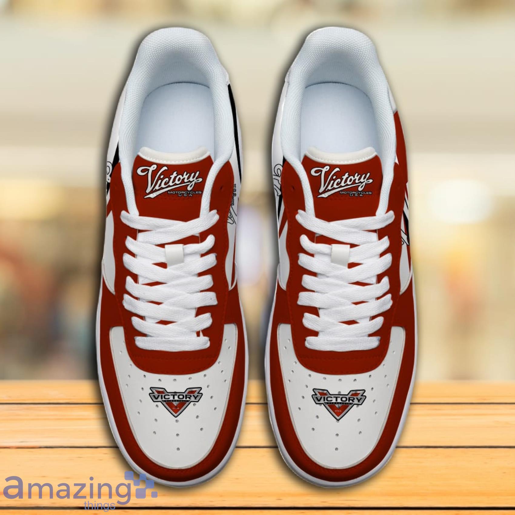 Victory Motorcycles Custom Name Any Logo Or Car Air Force Shoes Gift For Men And Women image Victory Motorcycles Custom Name Any Logo Or Car Air Force Shoes Gift For Men And Women Product Photo 3