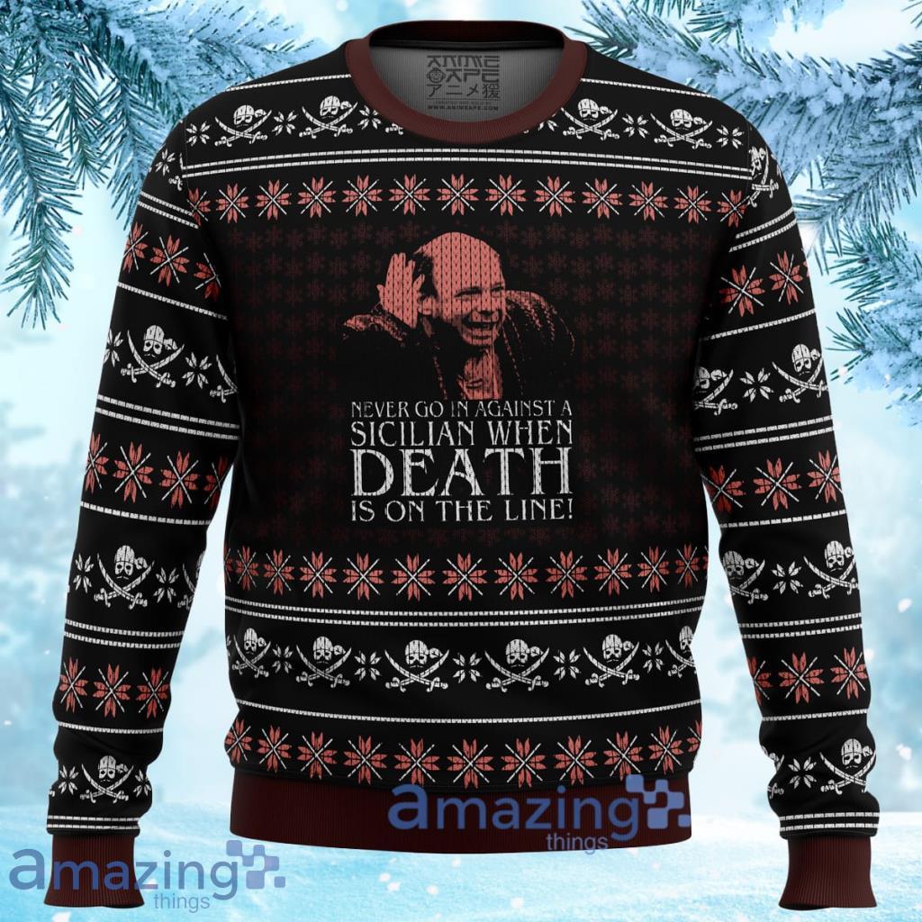 Vizzini The Princess Bride Ugly Christmas Sweater 3D Gift For Men And Women Product Photo 1