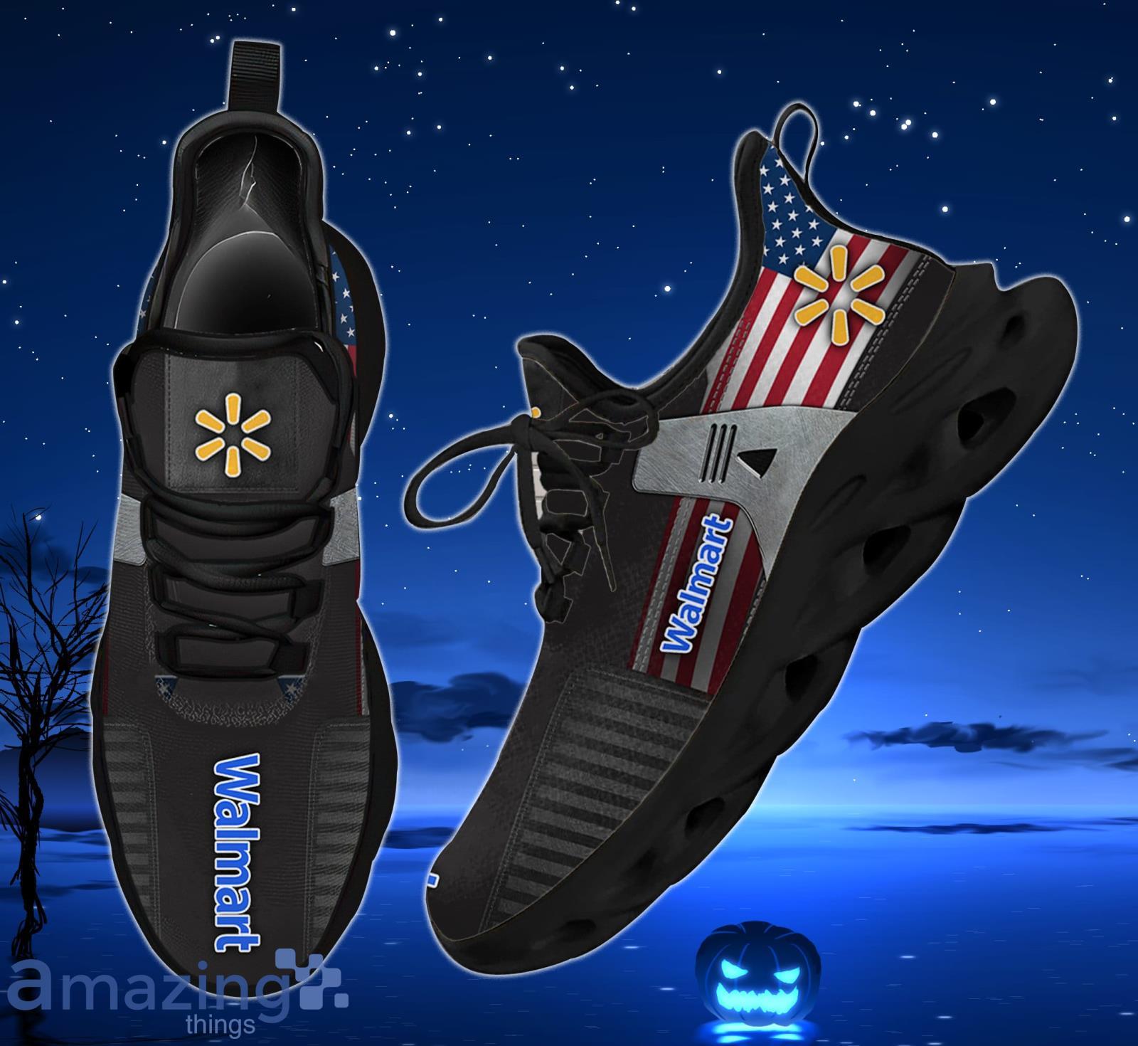 Walmart Max Soul Shoes American Flag Pattern Sport Running Shoes Product Photo 1