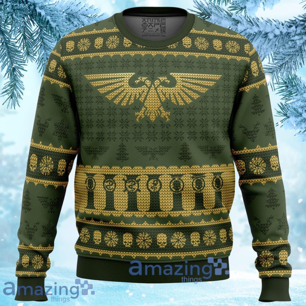 Warhammer 40k Imperium Ugly Christmas Sweater 3D Gift For Men And Women Product Photo 1