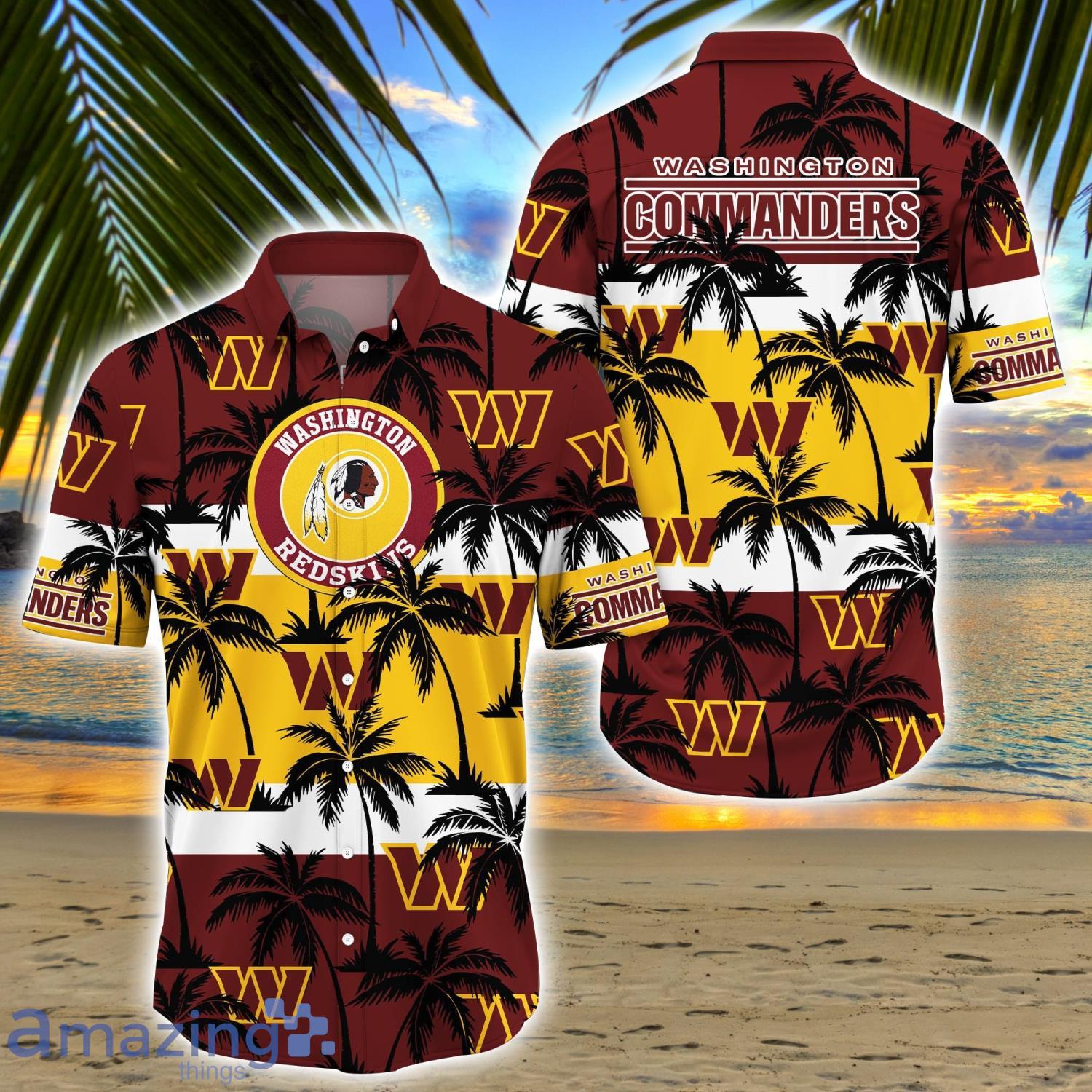 Washington Commanders All Over Print Logo And Coconut Trending