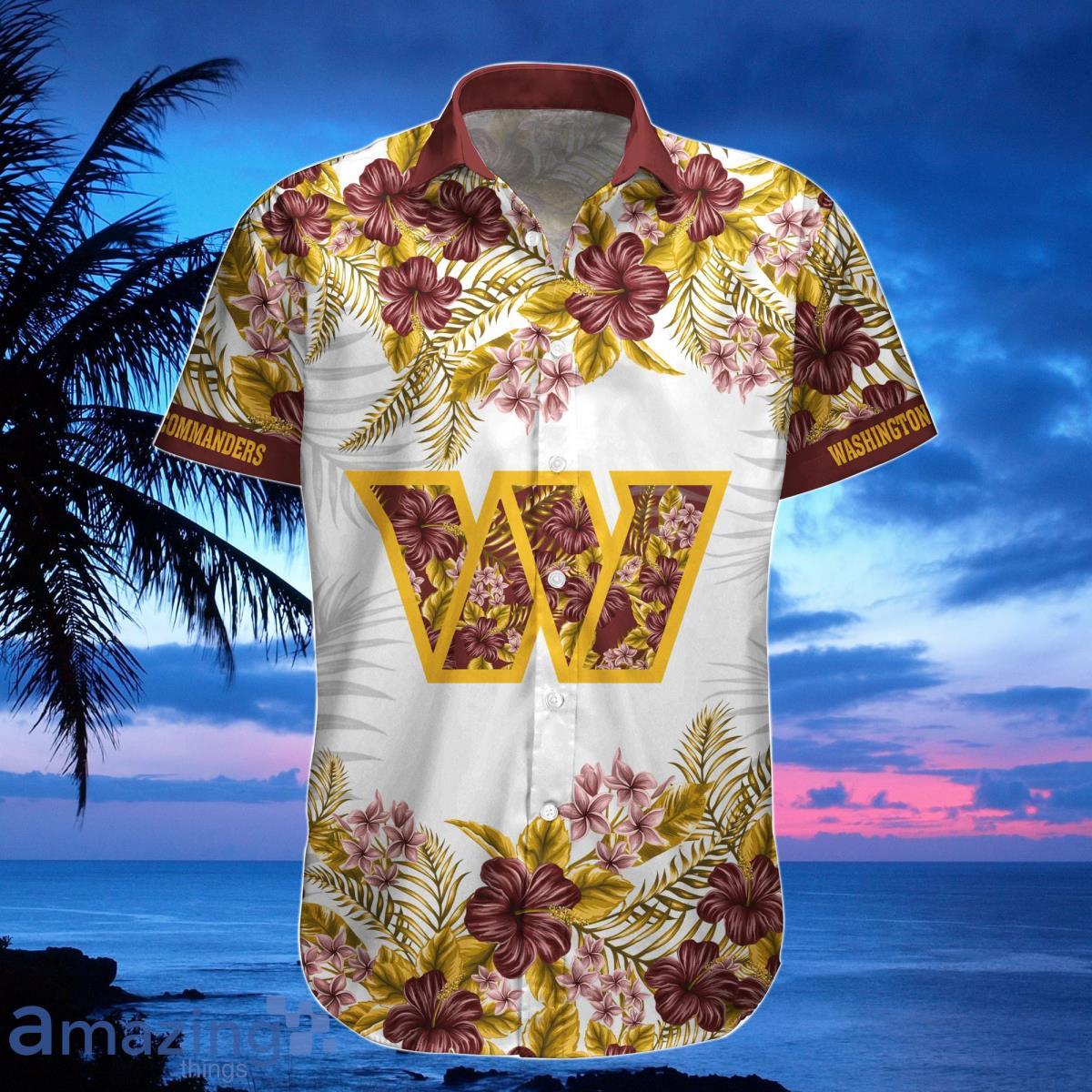 Washington Commanders Hawaiian Shirt, Shorts, Combo Hawaiian Shirt