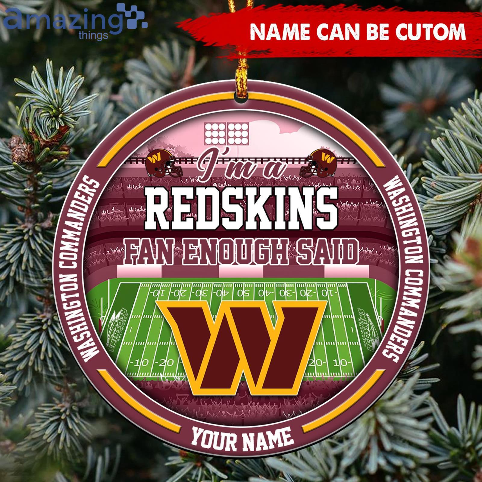 NFL Washington Redskins Xmas American US Eagle Ornament - Kaiteez