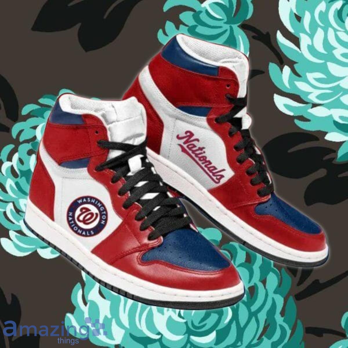 Mlb Washington Nationals Air Jordan 4 Sneakers Shoes For Men And Women