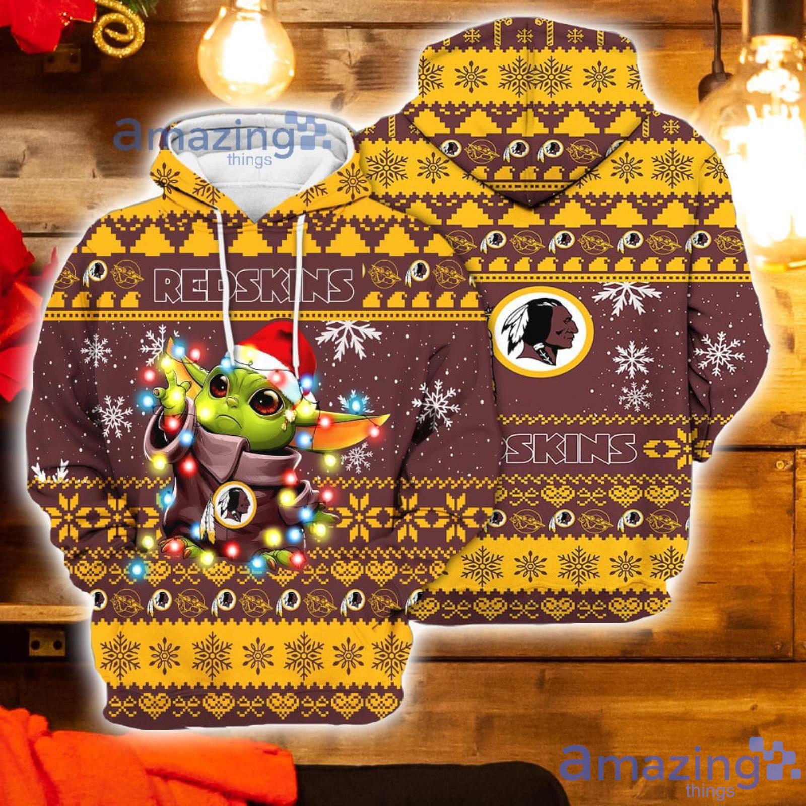 redskins christmas sweater