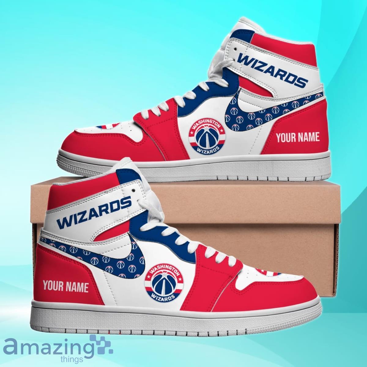 NBA Washington Wizards City Sneaker Air Jordan Hightop Shoes