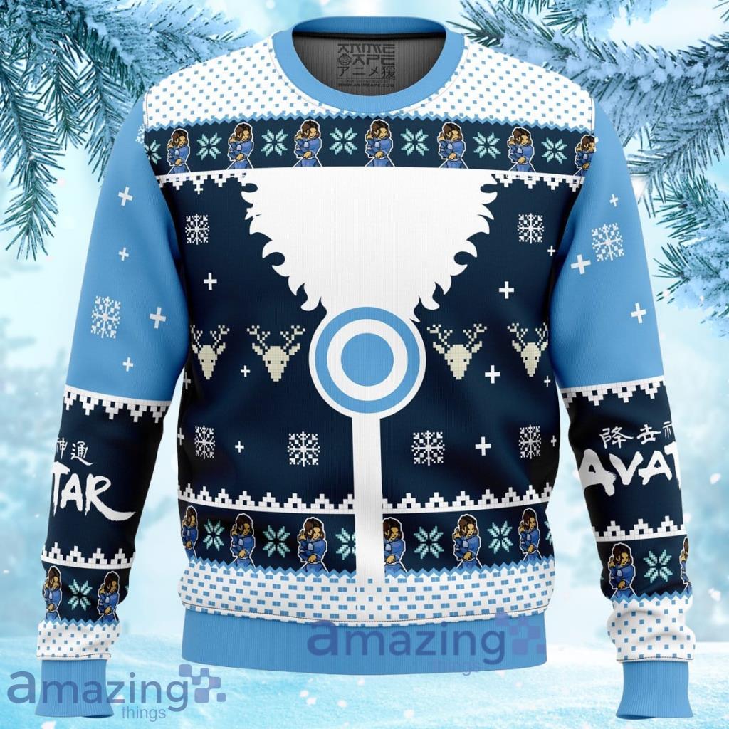 Waterbenders Water Tribe Avatar Ugly Christmas Sweater 3D Gift For Men And Women Product Photo 1