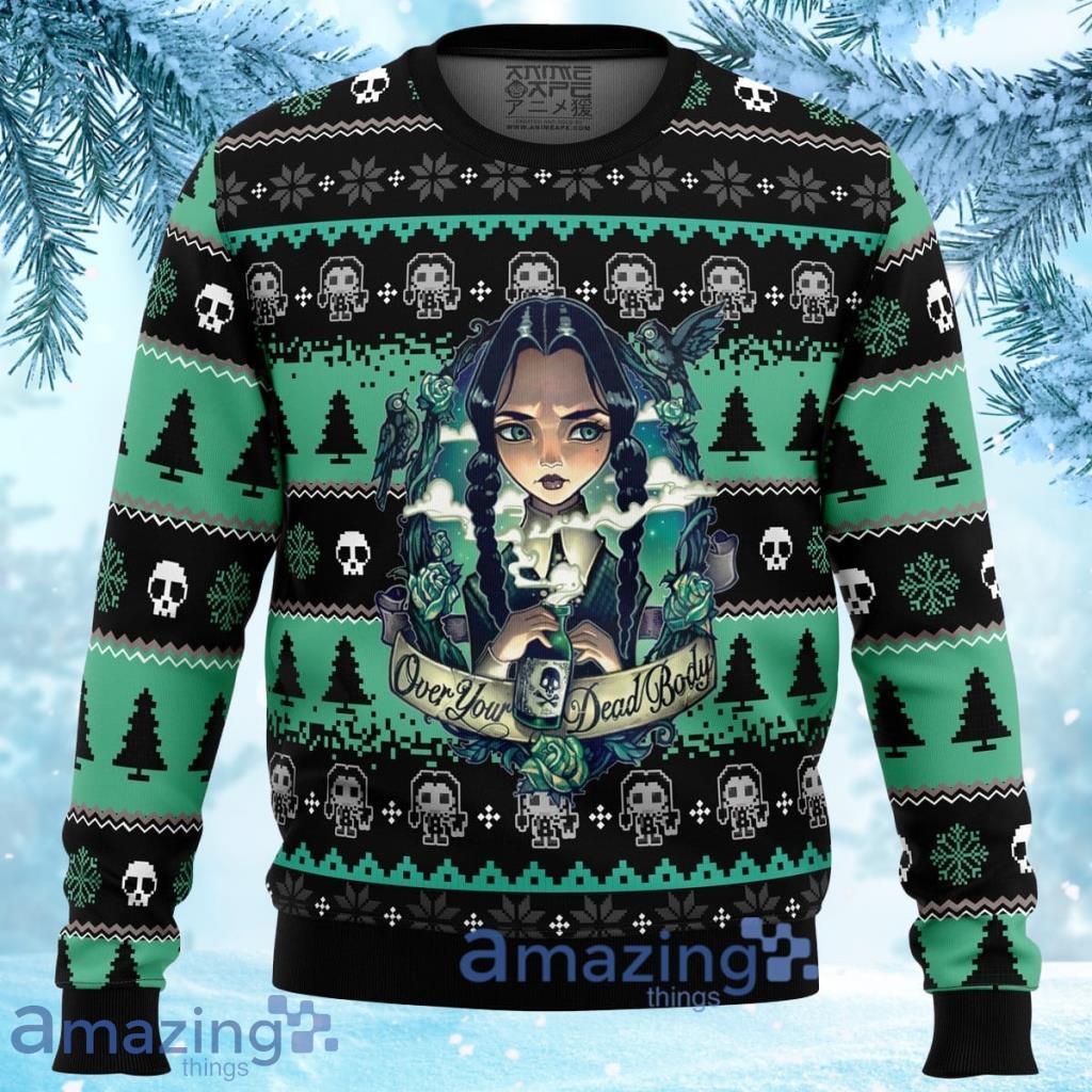Wednesday Addams Ugly Christmas Sweater 3D Gift For Men And Women Product Photo 1
