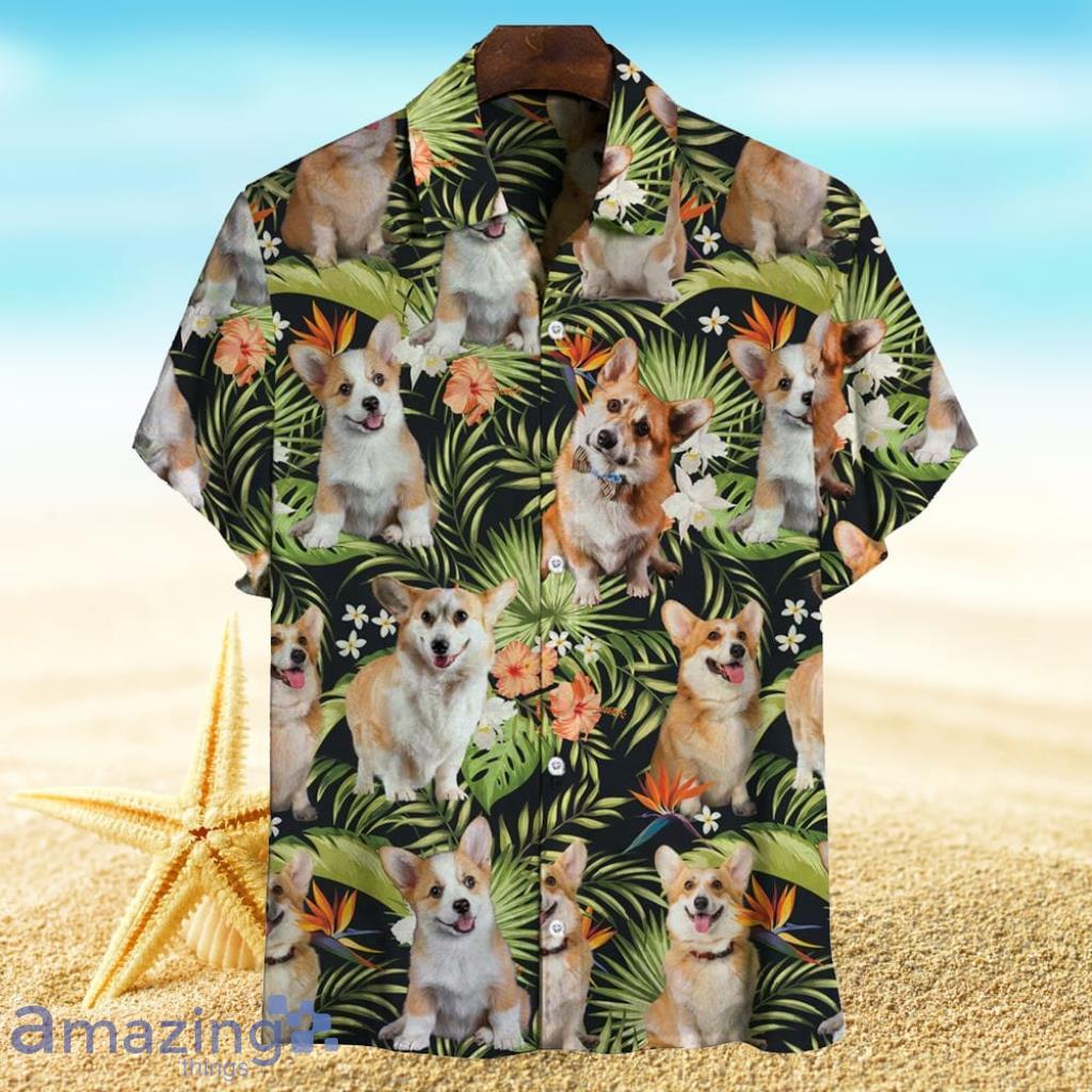 Welsh Corgi Hawaiian Shirt Gift For Dog Lovers Product Photo 1