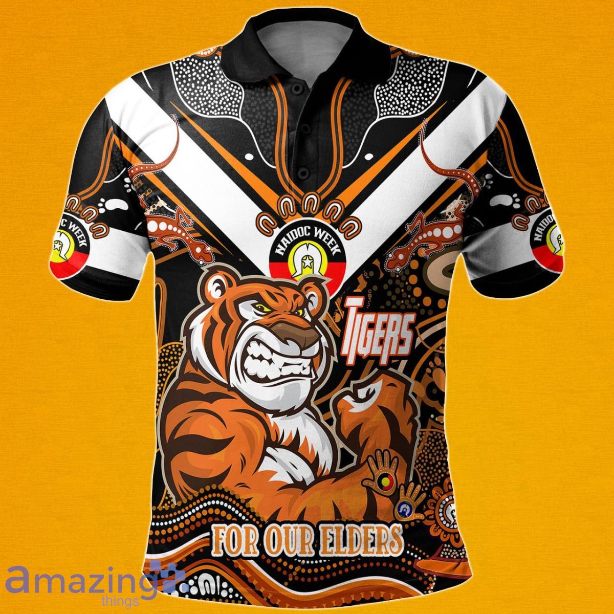 Wests Tigers NRL Australia Naidoc Week Polo Shirt Best Gift For Fans Product Photo 1