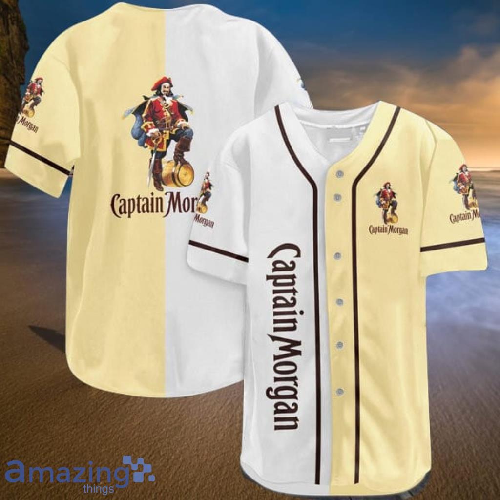 Personalized Captain Morgan Baseball Jersey Shirt Gift For Men And Women