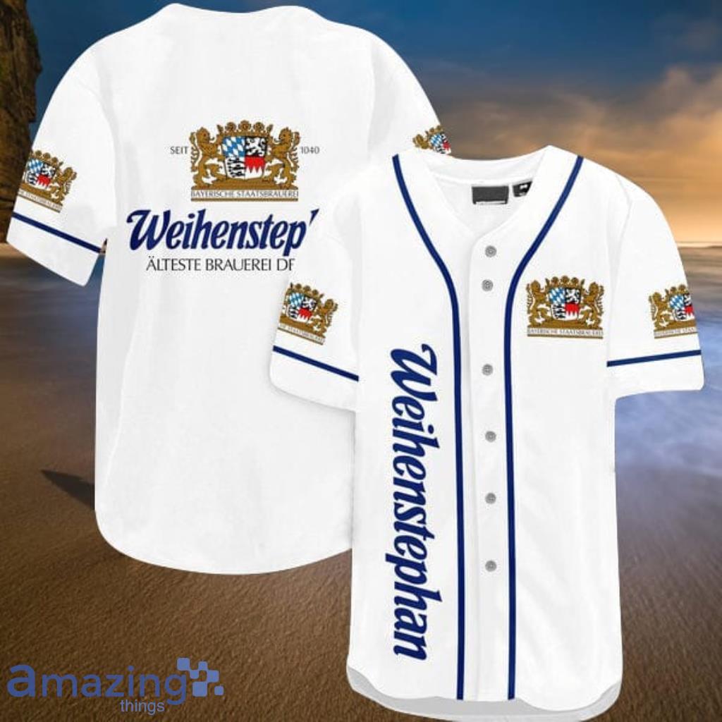 White Weihenstephaner Beer Baseball Jersey Shirt Gift For Men And Women Product Photo 1