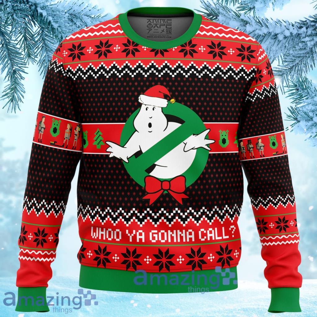 Who You Gonna Call Ghostbusters Christmas Sweater 3D Gift For Men And Women Product Photo 1