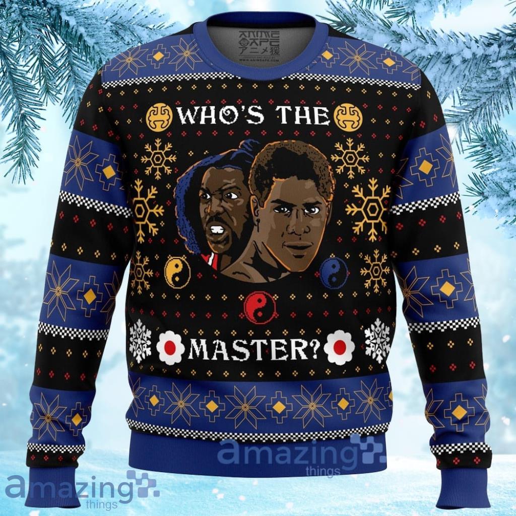 Whose The Master The Last Dragon Ugly Christmas Sweater 3D Gift For Men And Women Product Photo 1