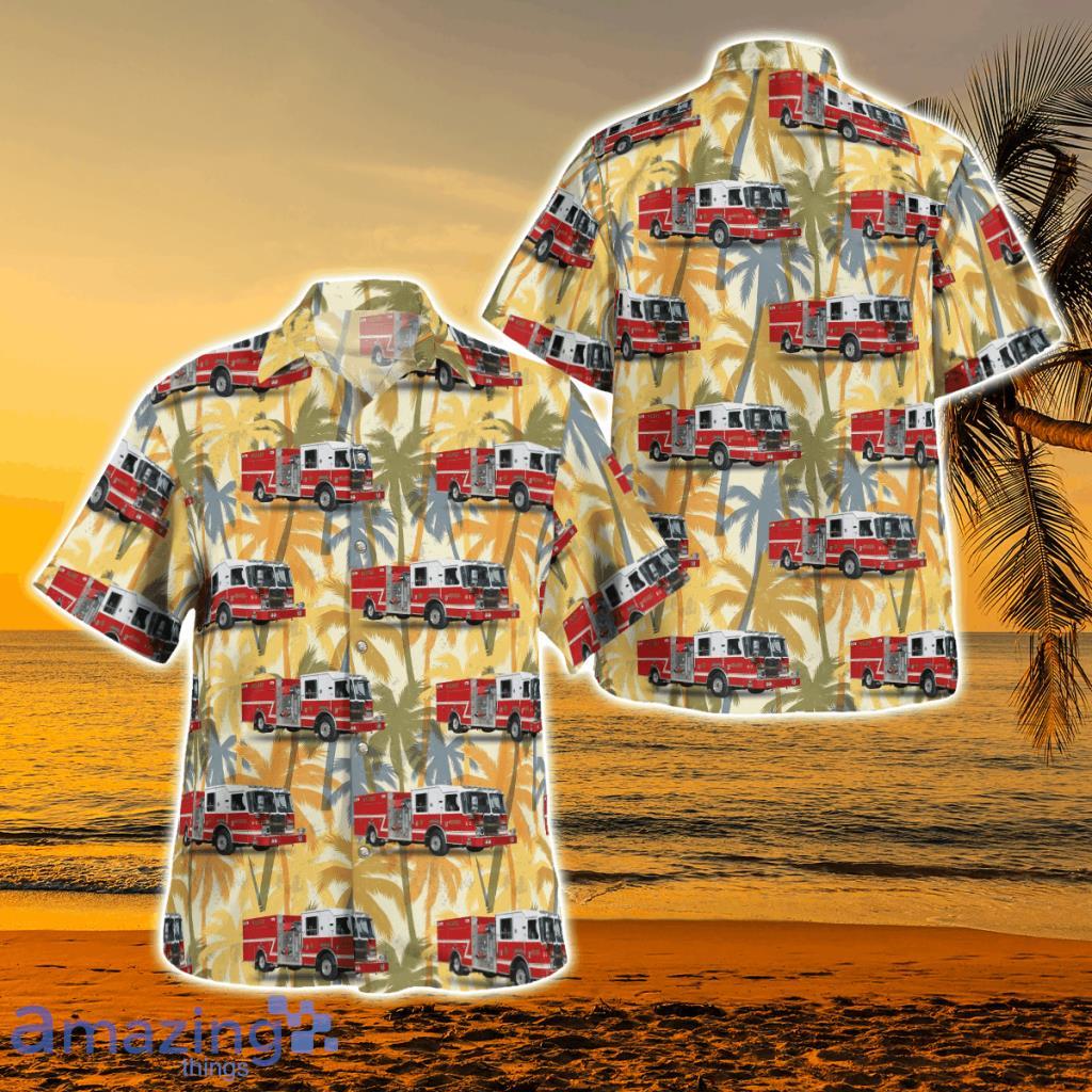 Willard, Missouri, Willard Fire Protection District Tropical Hawaiian Shirt Product Photo 1 Willard, Missouri, Willard Fire Protection District Tropical Hawaiian Shirt Product Photo 1