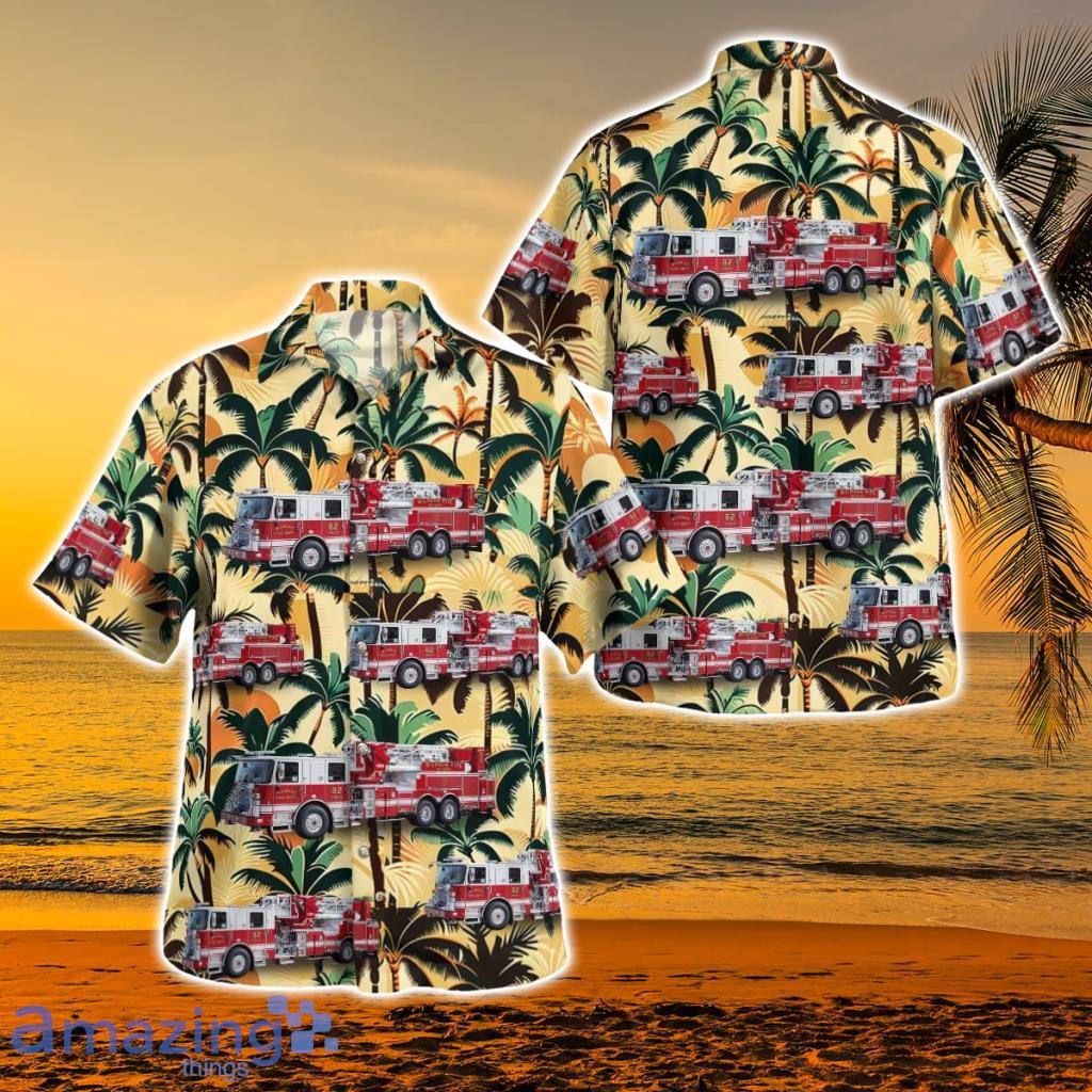 Wilmore, Kentucky, Wilmore Fire Department Tropical Hawaiian Shirt Product Photo 1