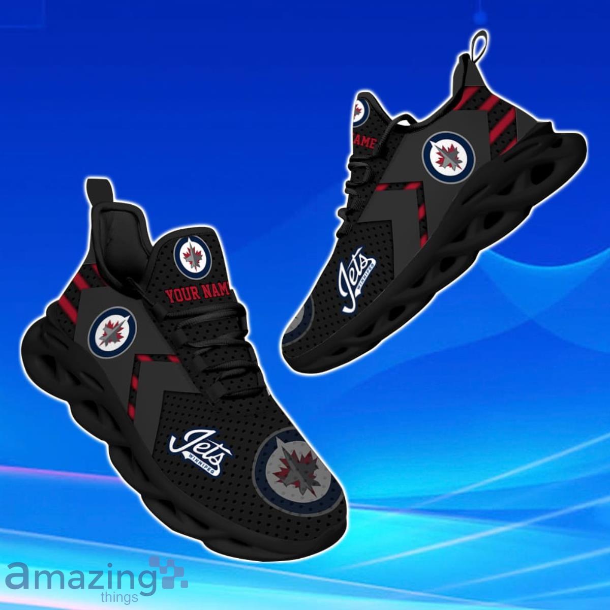 NHL Winnipeg Jets Max Soul Shoes Custom Name For NHL Fans Running Shoes -  Freedomdesign