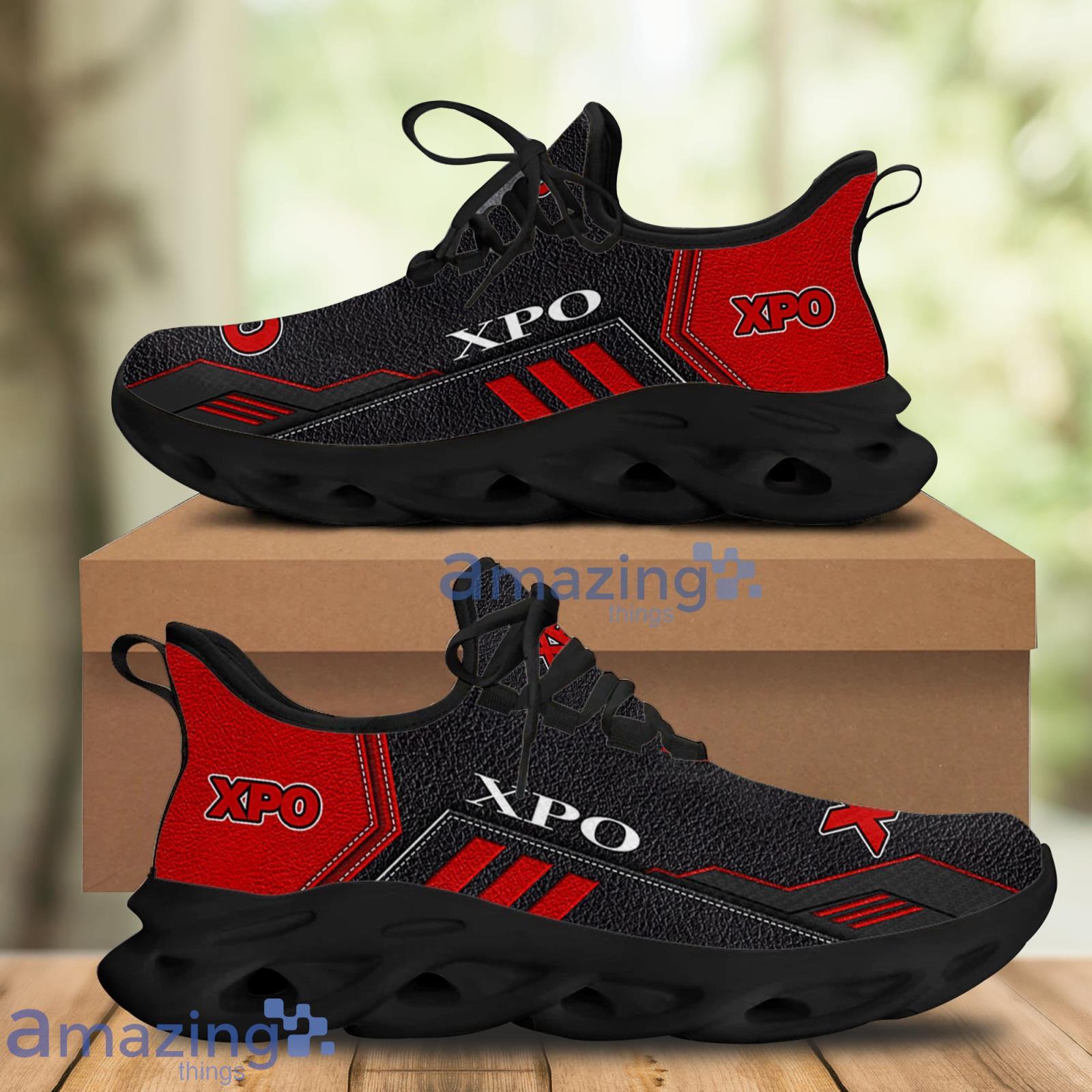 Xpo Max Soul Shoes Striped Running Sneakers For Men And Women Trending Shoes Product Photo 1