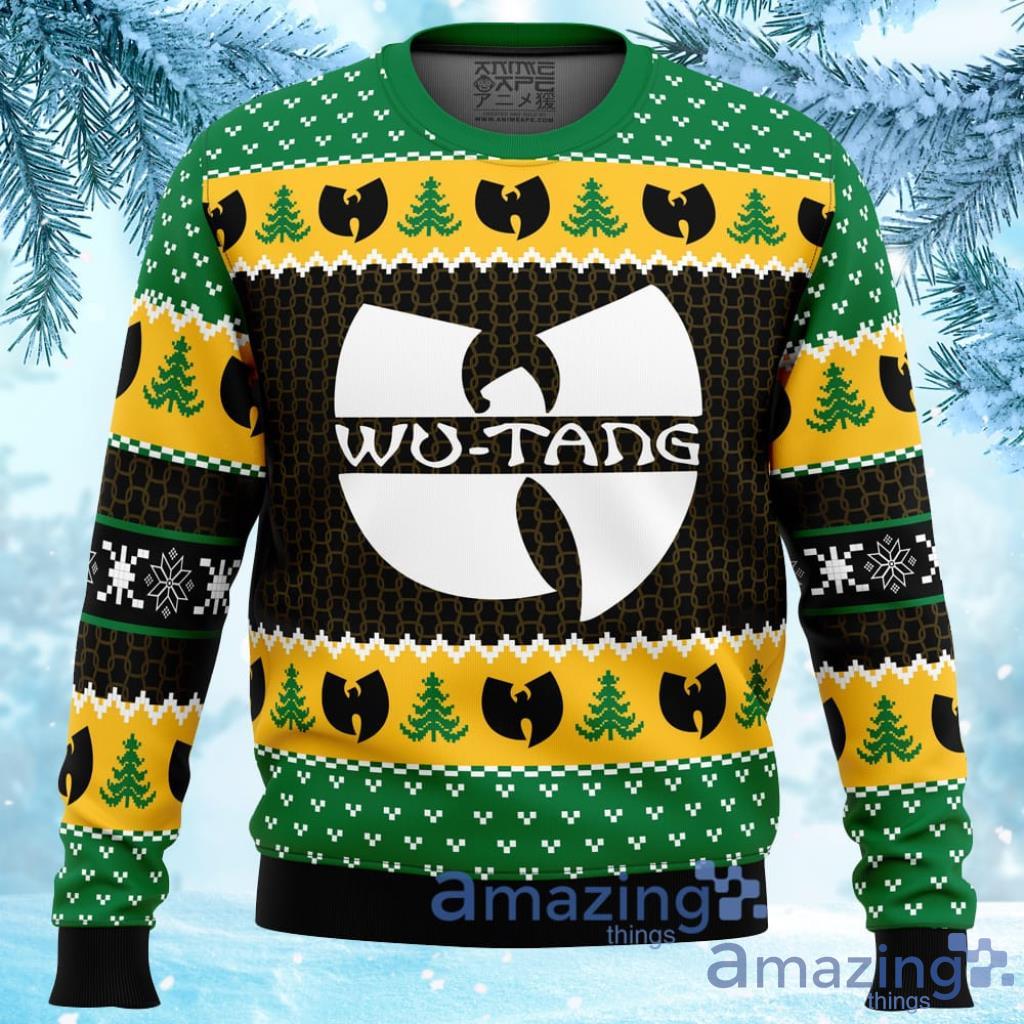 Yah It's Christmas Time Yo Wu Tang Clan Ugly Christmas Sweater 3D Gift For Men And Women Product Photo 1