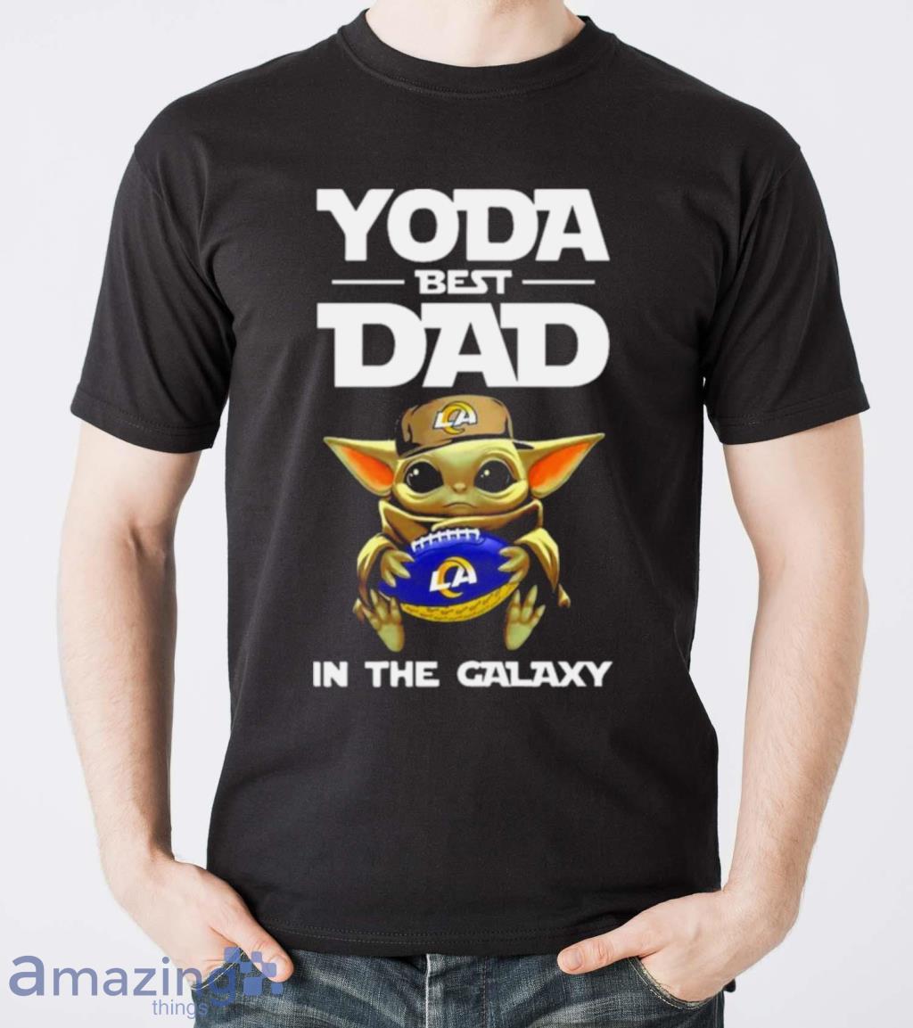 NFL Football Los Angeles Rams Baby Yoda Star Wars Shirt Youth T