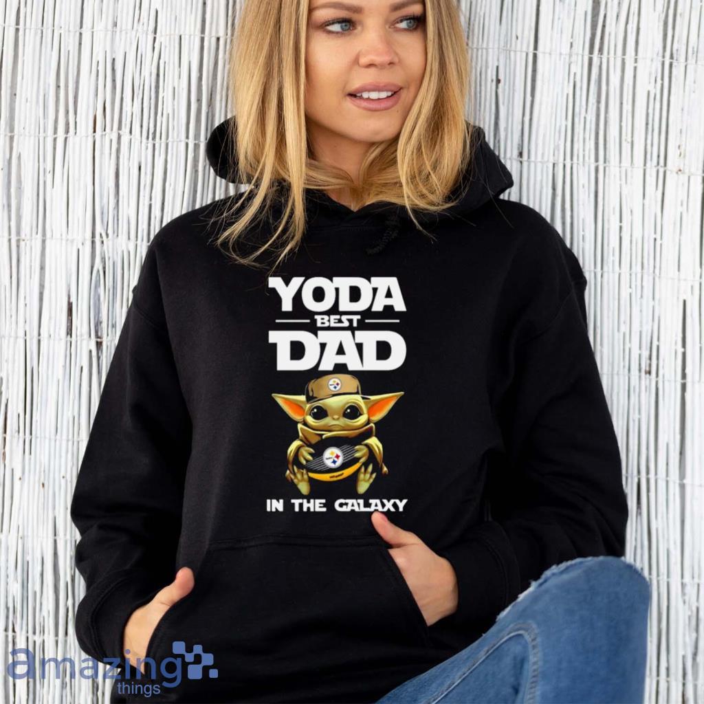 Yoda Best Dad In The Galaxy Pittsburgh Steelers Football NFL