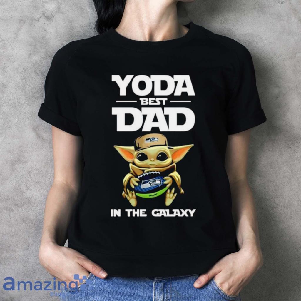 Baby Yoda NFL Seattle Seahawks Star Wars T-Shirt