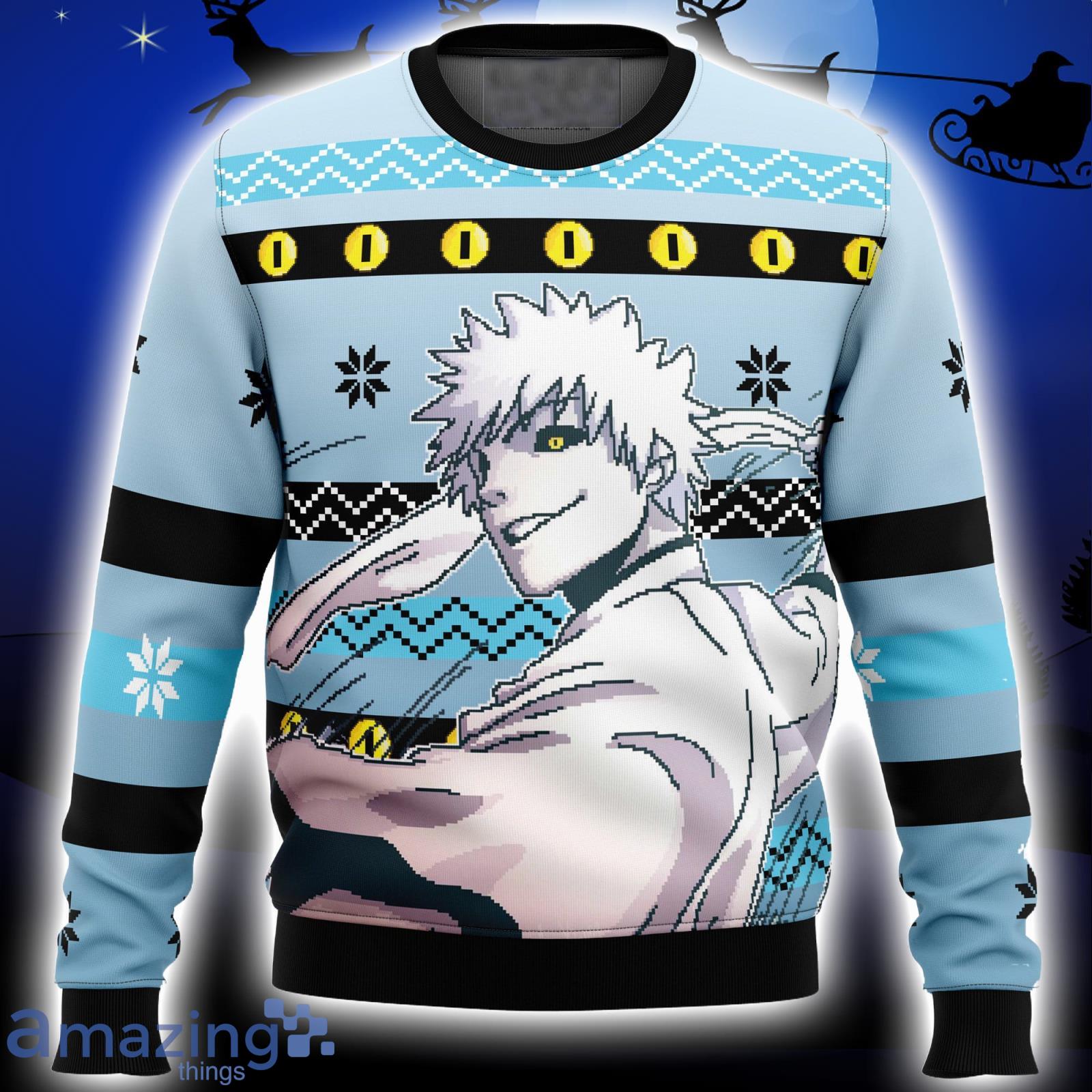 Zangetsu Bleach Xmas Ugly Christmas Sweater Christmas Gift For Men And Women Product Photo 1