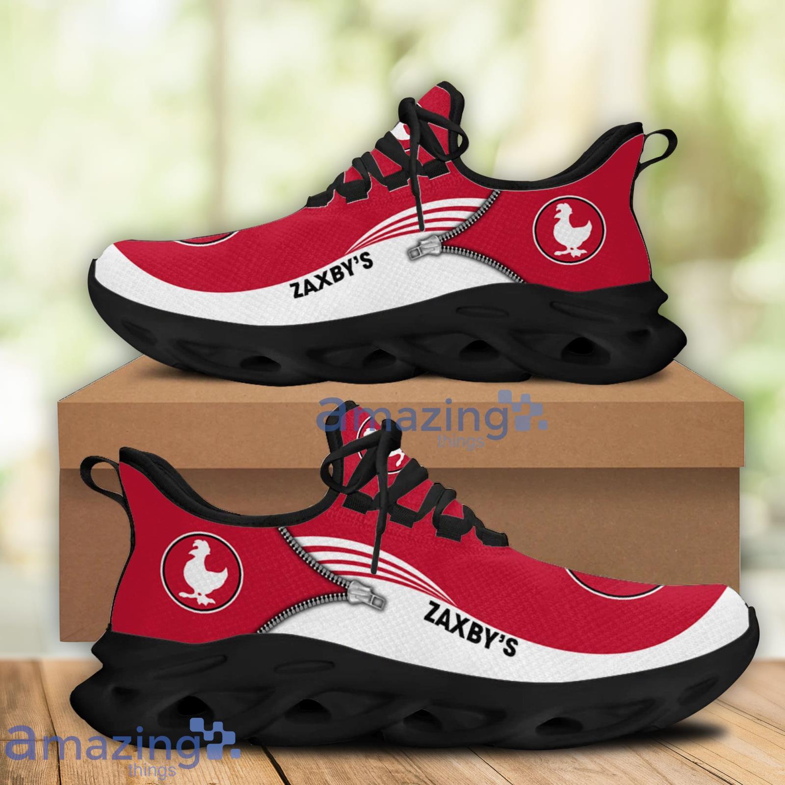 Zaxby's Max Soul Shoes Zip Pattern Best Trend Running Sneakers For Men And Women Product Photo 1