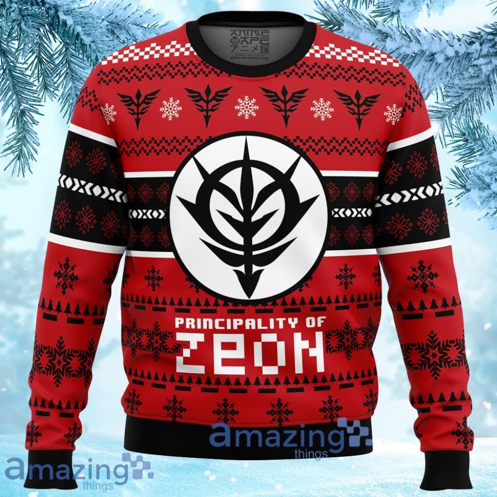 Zeon The Gundam Ugly Christmas Sweater 3D Gift For Men And Women Product Photo 1