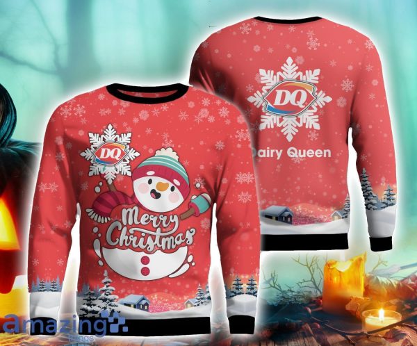 Personalized dairy queen Christmas Sweatshirt Brands Hot AOP Gift